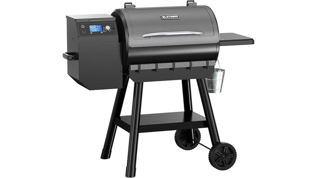 multifunctional pellet grill