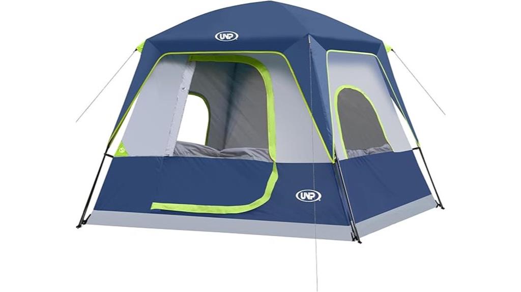 multiple person portable tent