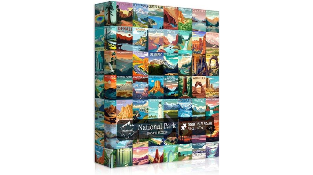 national parks puzzle