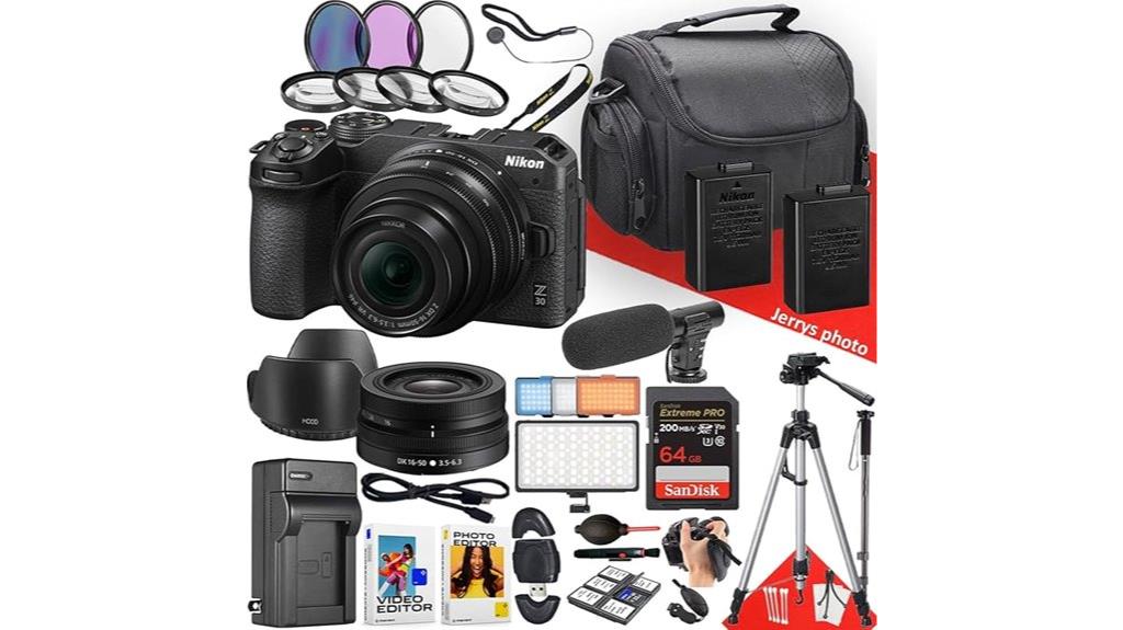 nikon z30 camera bundle
