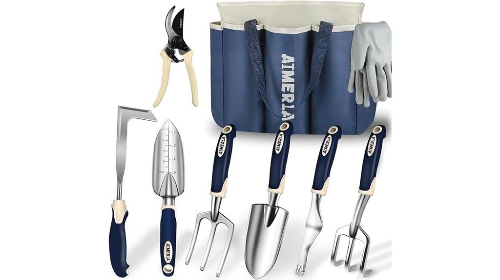 nine piece gardening kit