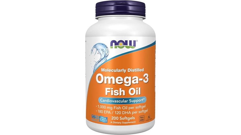 omega 3 softgel supplement pack
