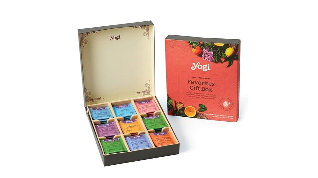 organic tea sampler gift