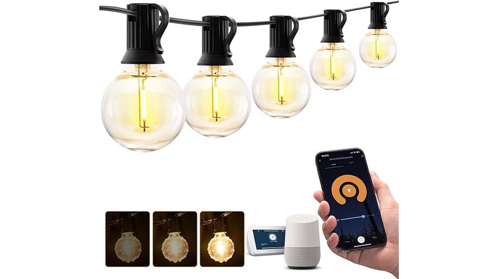 outdoor 50 led string lights