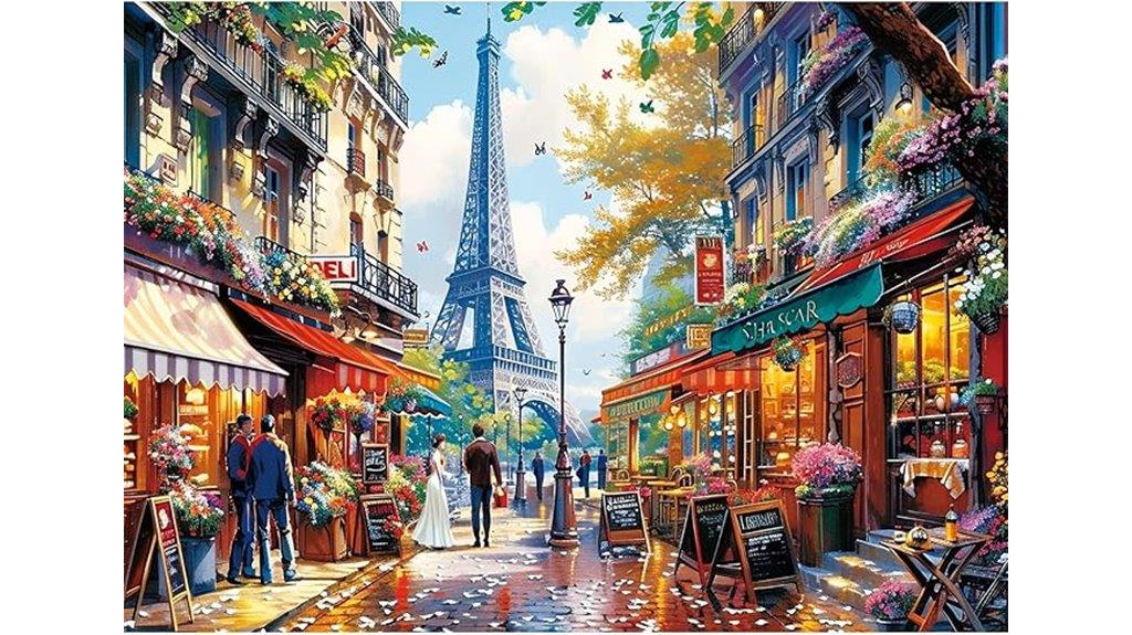 paris themed puzzle for all