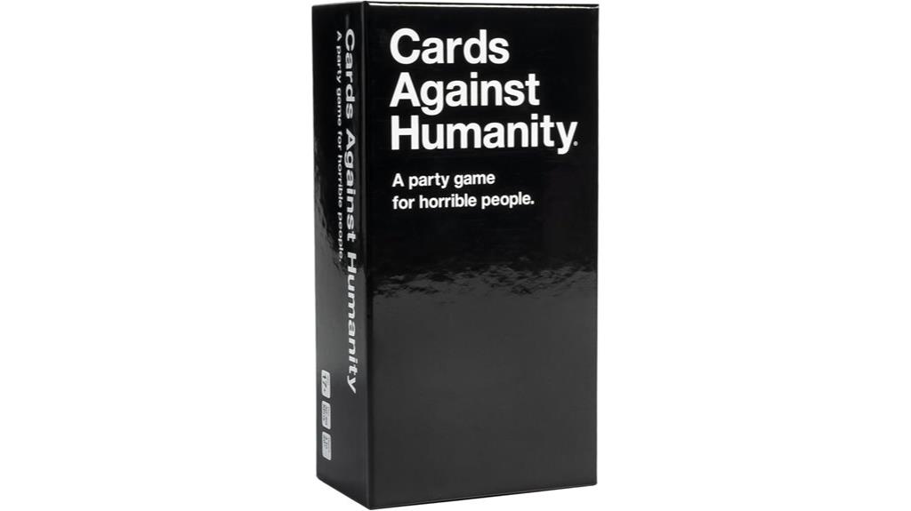 party game with offensive cards