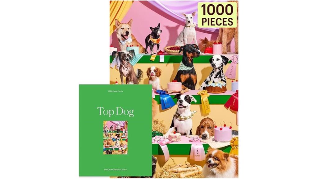 piecework dog puzzle