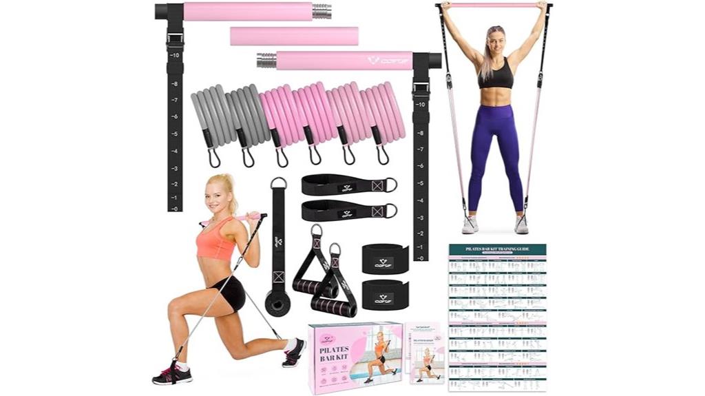 pilates bar resistance kit