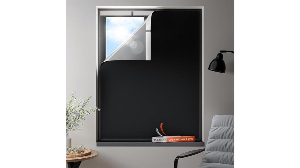 portable blackout window shades