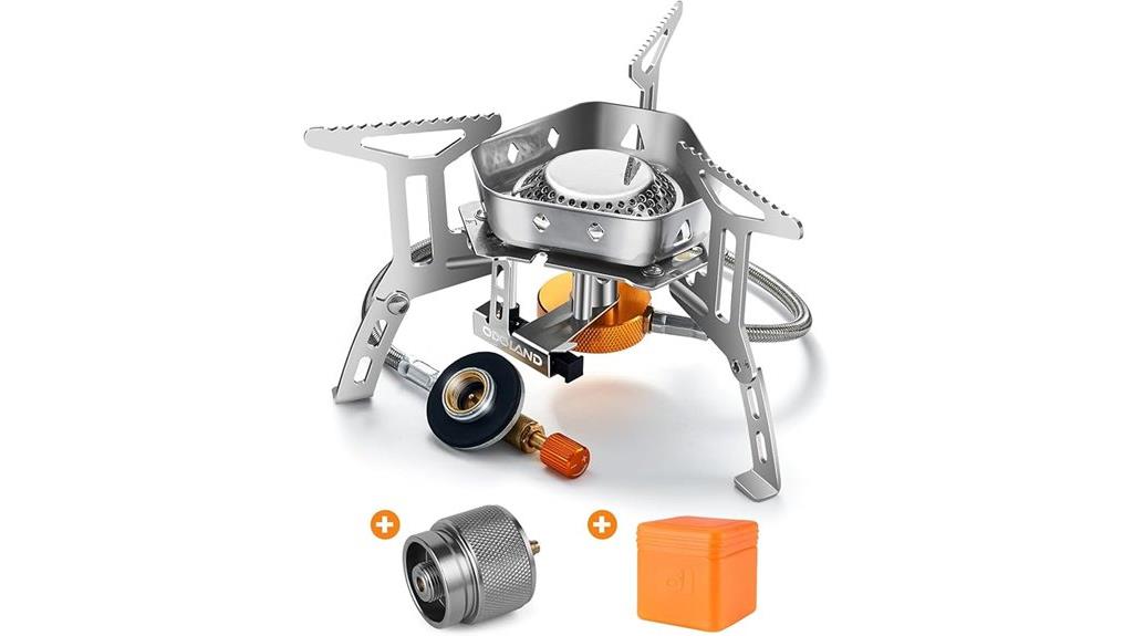 portable camping gas stove