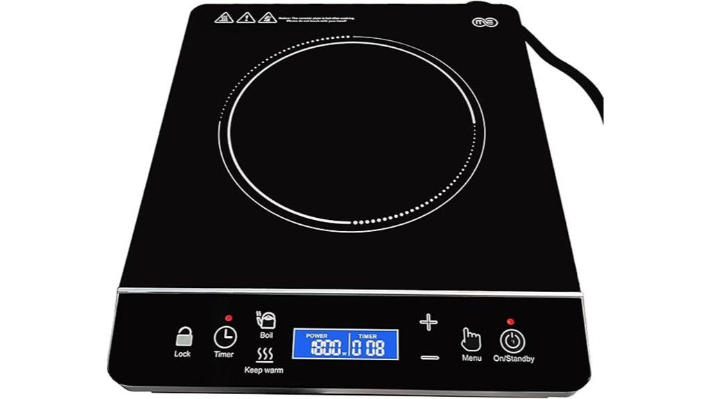 portable induction cooking