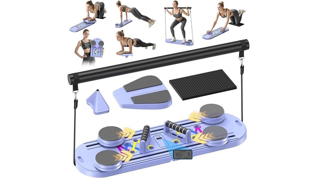 portable pilates reformer kit