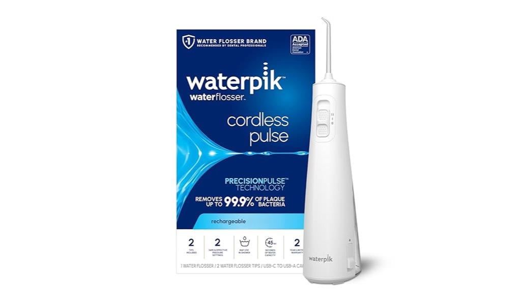 portable rechargeable water flosser