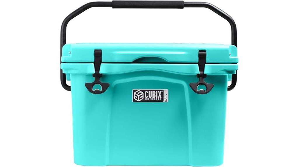 portable rotomolded hard cooler