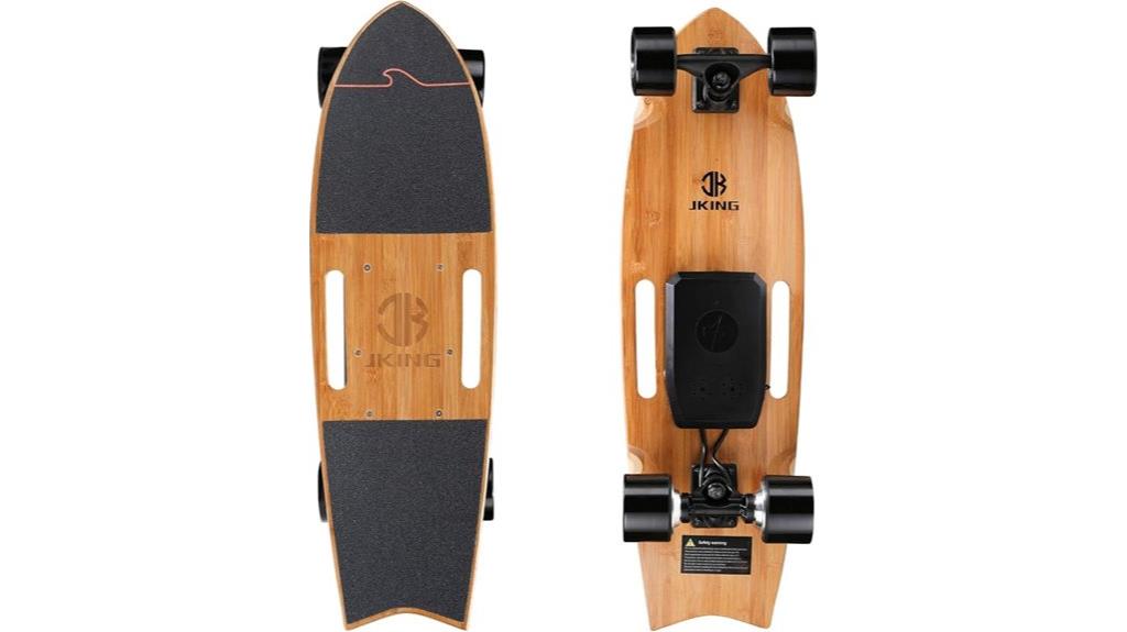 powerful electric skateboard range