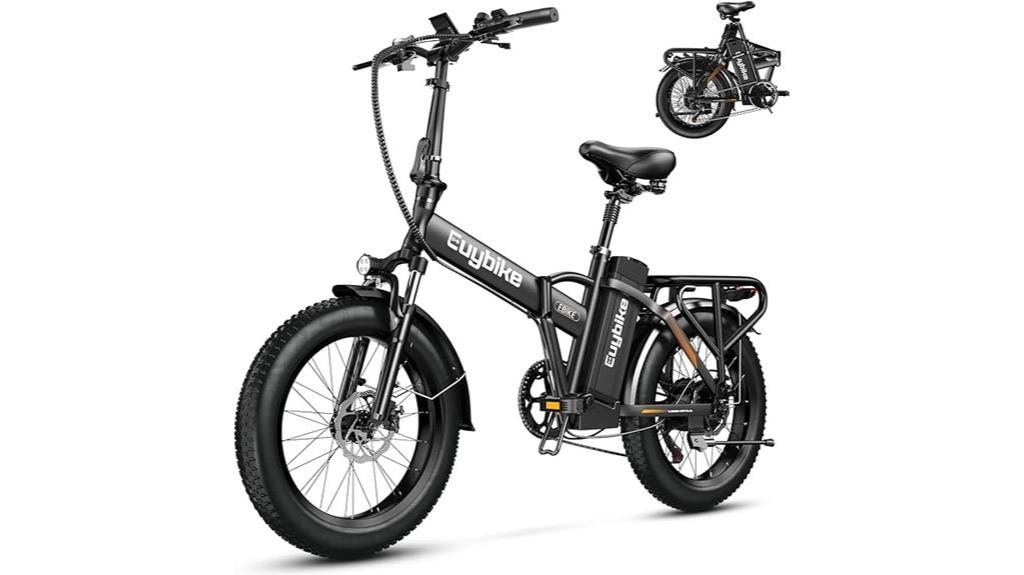 powerful foldable e bike
