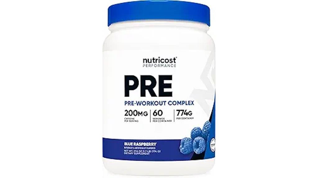 pre workout powder 60 servings