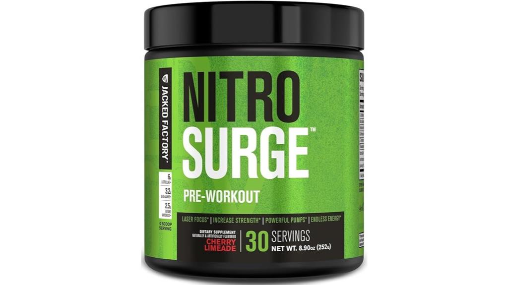 pre workout supplement formula