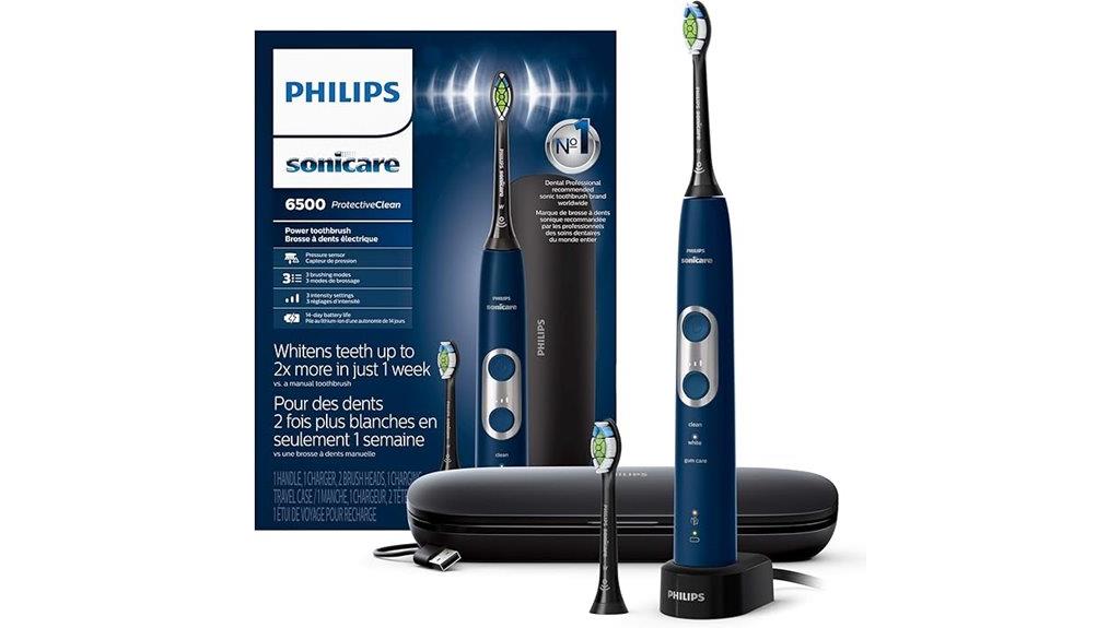 premium rechargeable sonic toothbrush