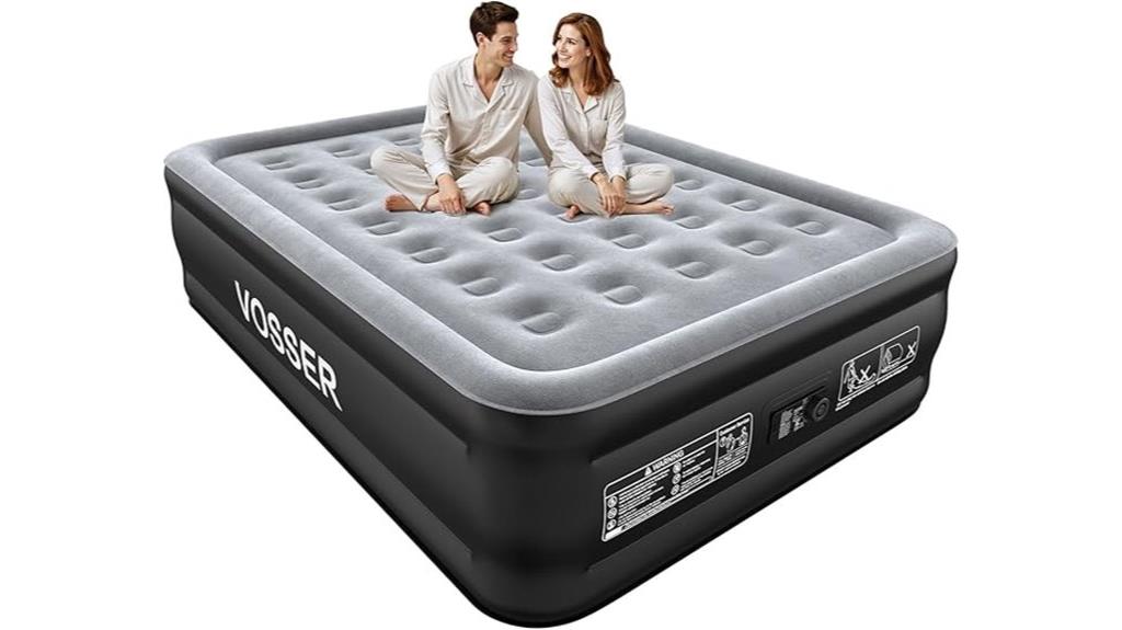 queen size self inflating air mattress