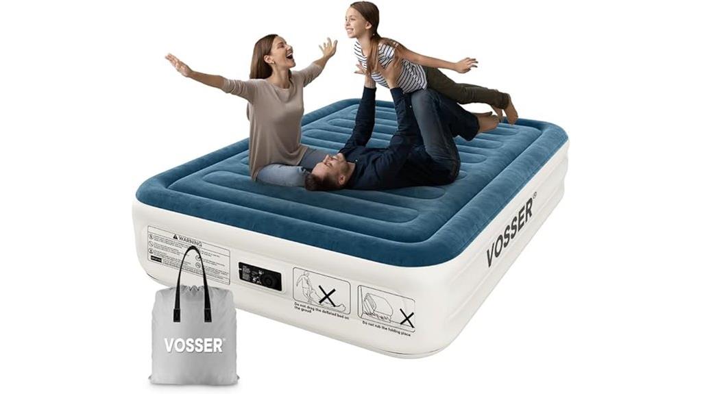 queen sized inflatable bed