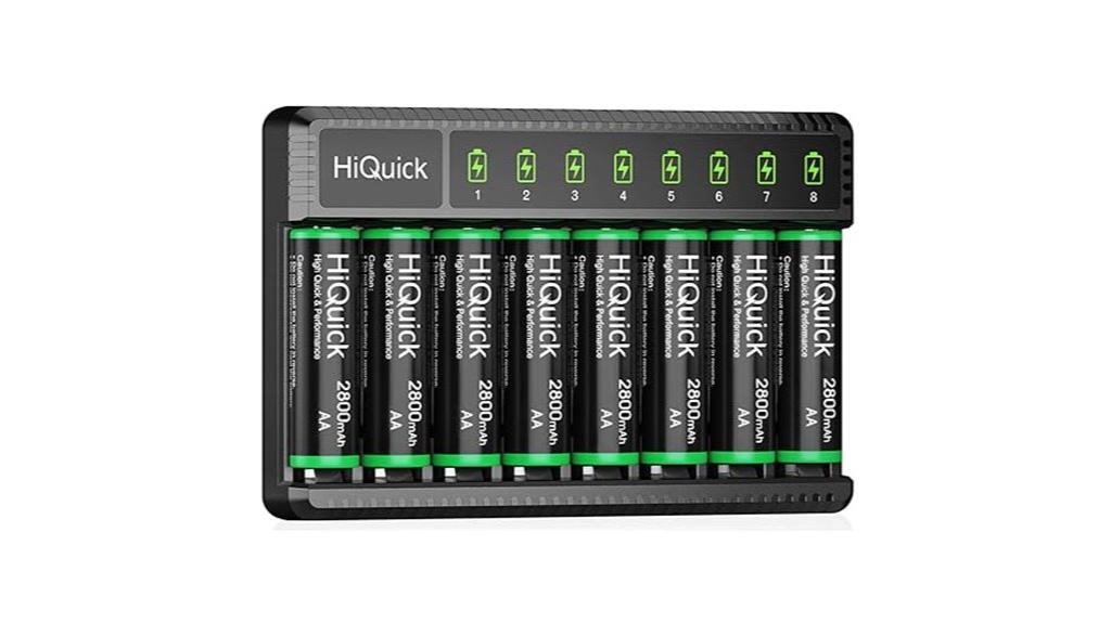 rechargeable aa batteries