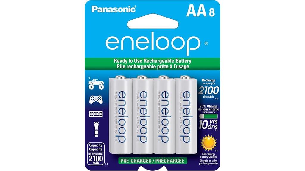 rechargeable aa batteries pack