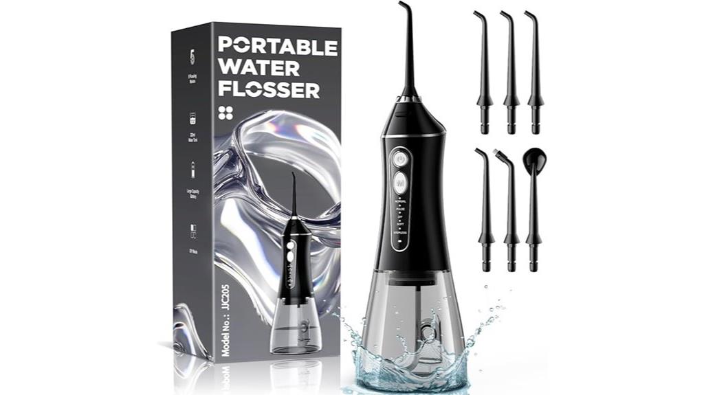 rechargeable portable water flosser