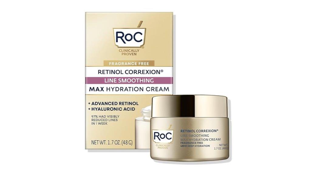 retinol moisturizer for hydration