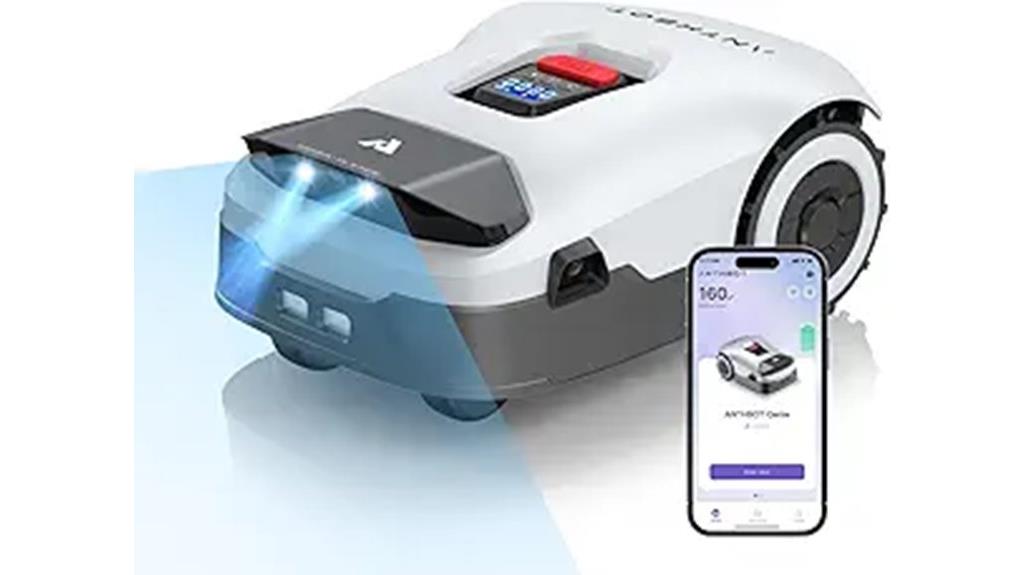 robot mower with rtk