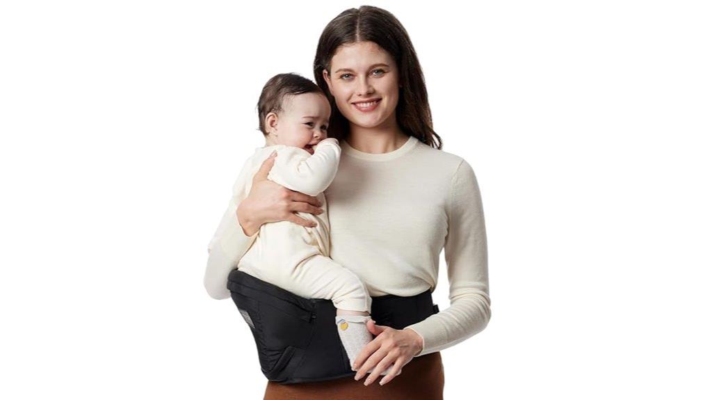 secure baby hip carrier
