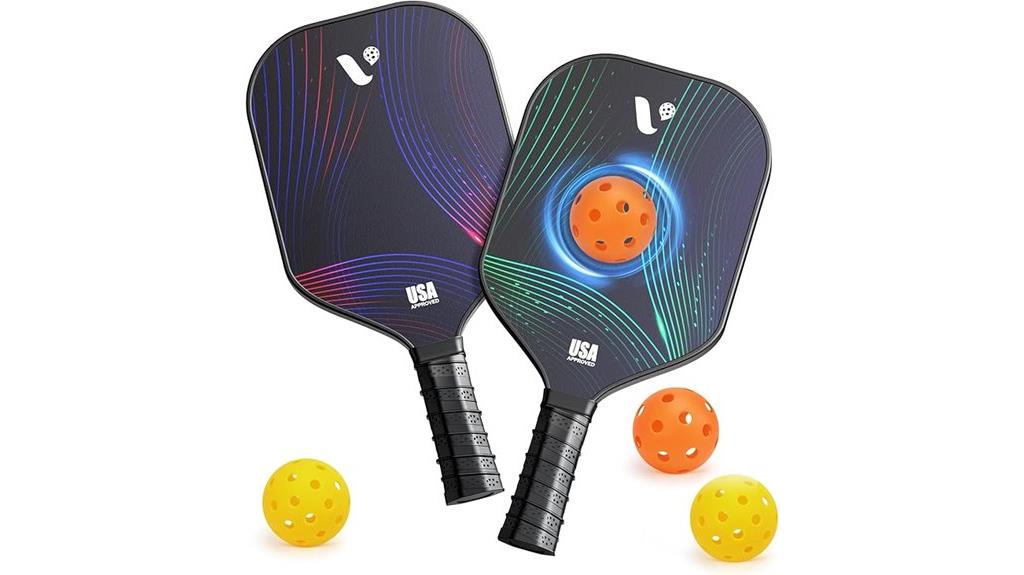 set of usapa approved paddles