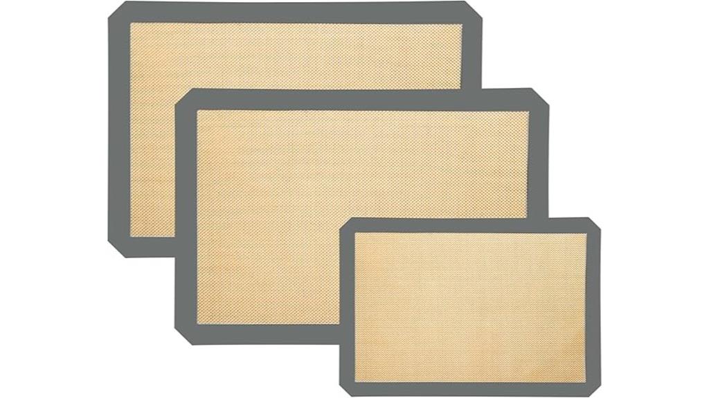 silicone baking mat pack