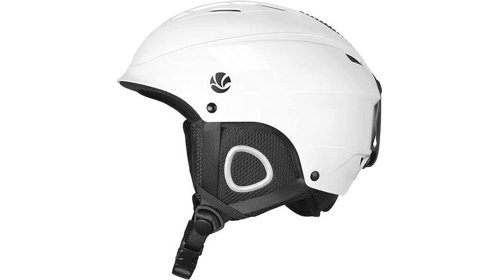 ski helmet with climate control