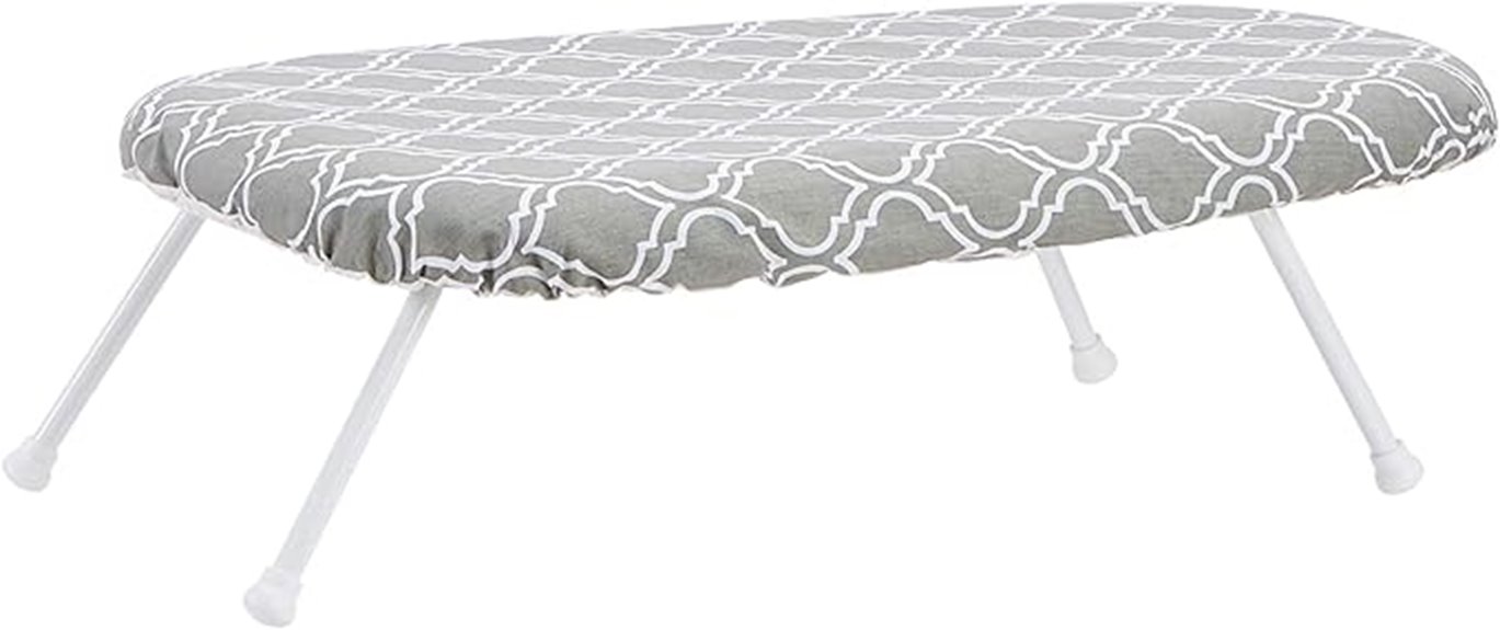 small portable ironing board