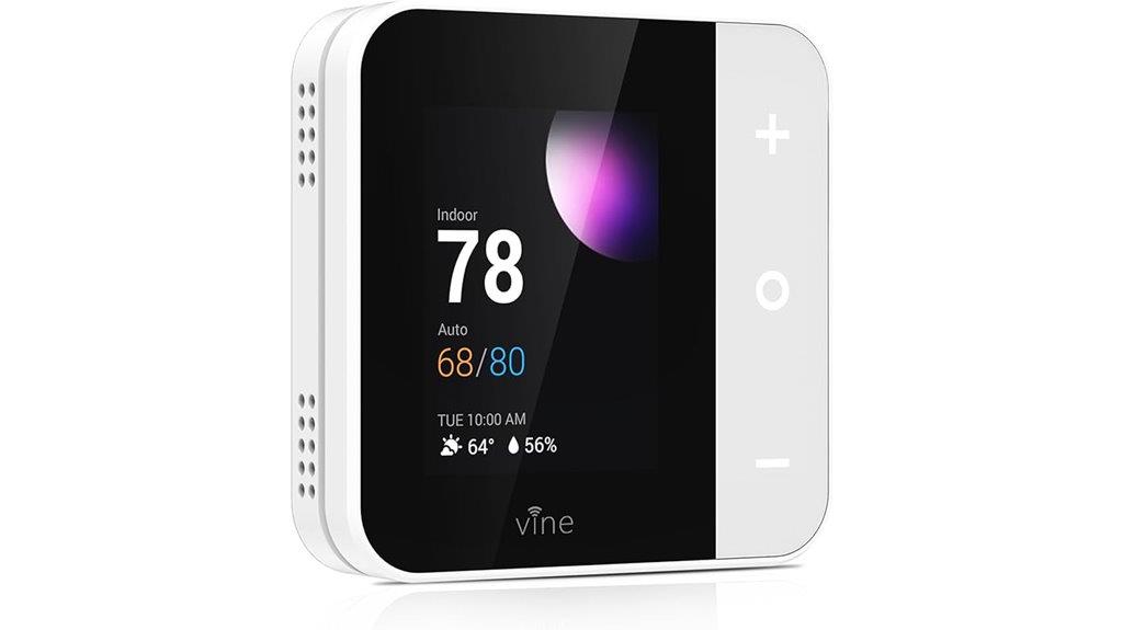 smart touchscreen wifi thermostat