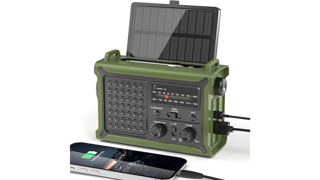 solar power emergency charger