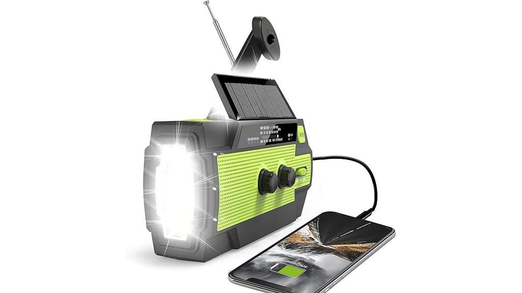 solar powered weather radio