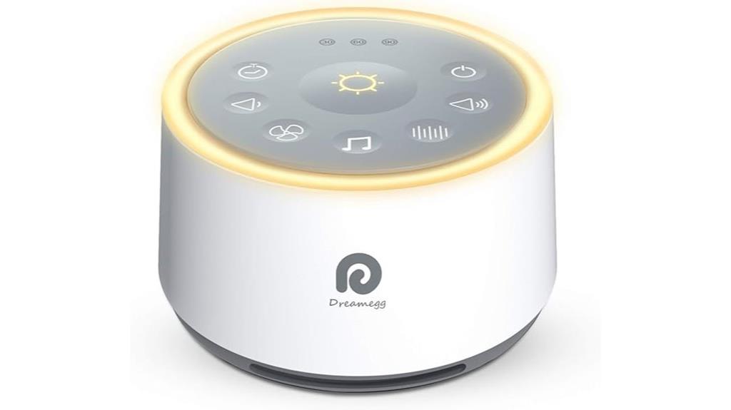 sound machine with night light