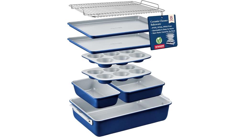 stackable bakeware set