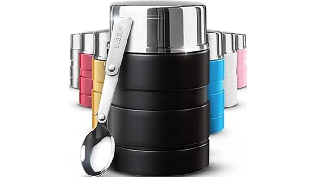 stainless steel food container