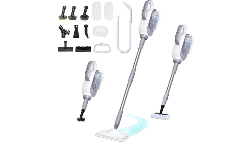 steam mop with accessories