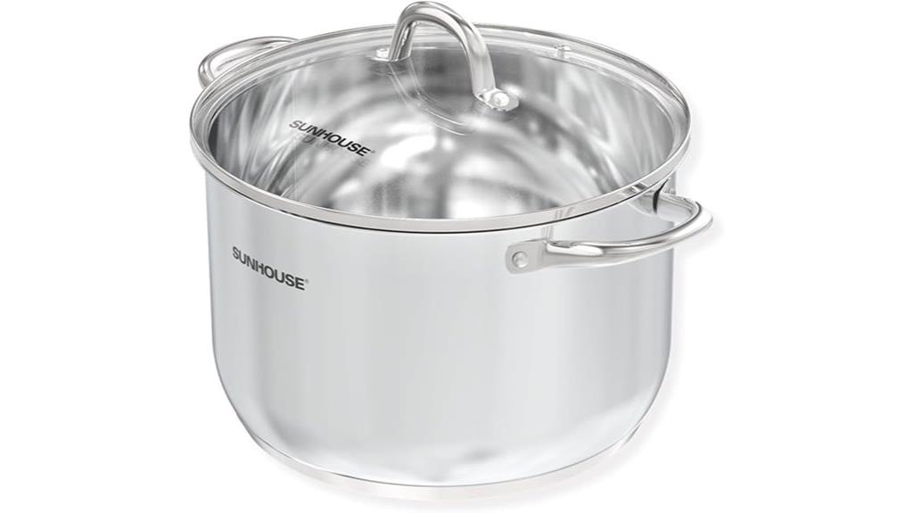 sunhouse 11 quart stock pot