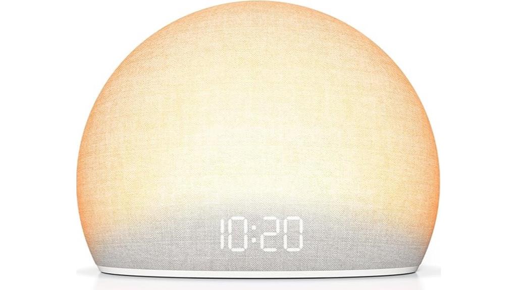 sunrise white noise alarm