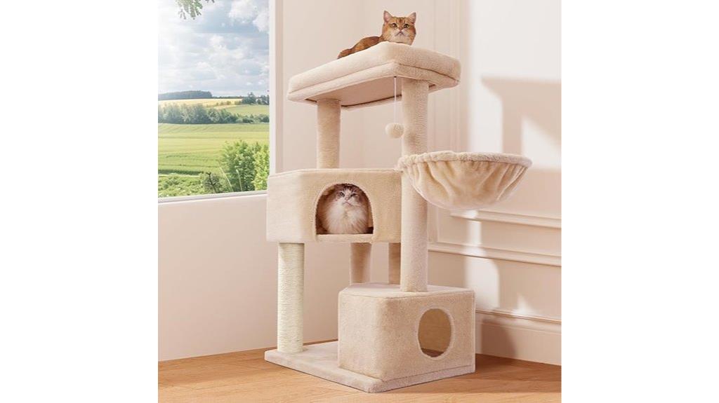 tall cat tree for medium large cats
