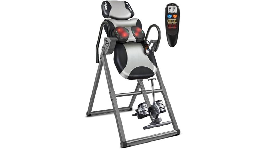 therapeutic heat shiatsu inversion