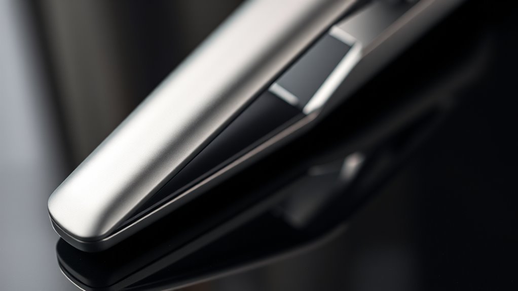 titanium flat iron features