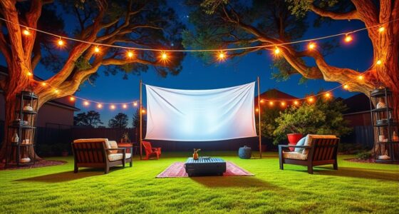 top outdoor movie projectors