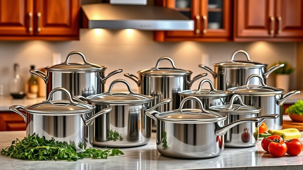 top stainless steel stockpots