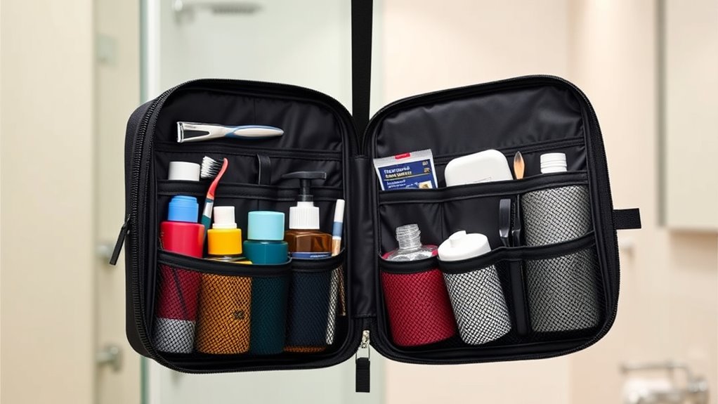 top travel toiletry organizers